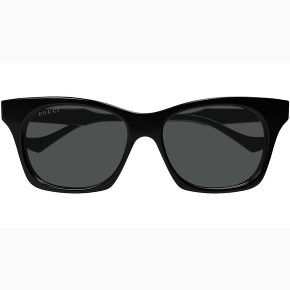 NEW GUCCI GG1299S 001 WOMEN'S BLACK CAT EYE SUNGLASSES BLACK GUCCI - Picture 4 of 9